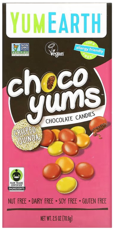Choco Yums Crisped Quinoa Chocolate Candies