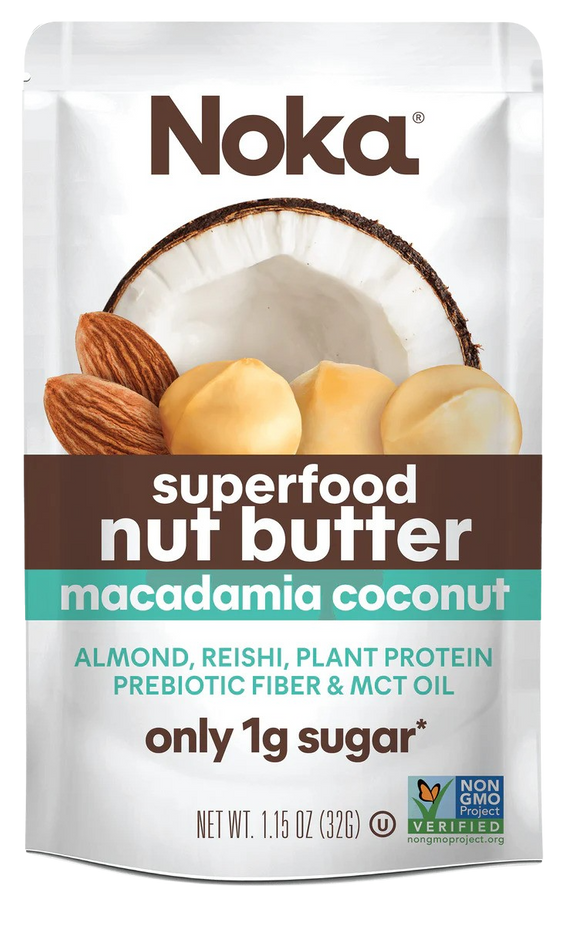 Superfood Nut Butter- Macadamia Coconut Sachets (10 CT)