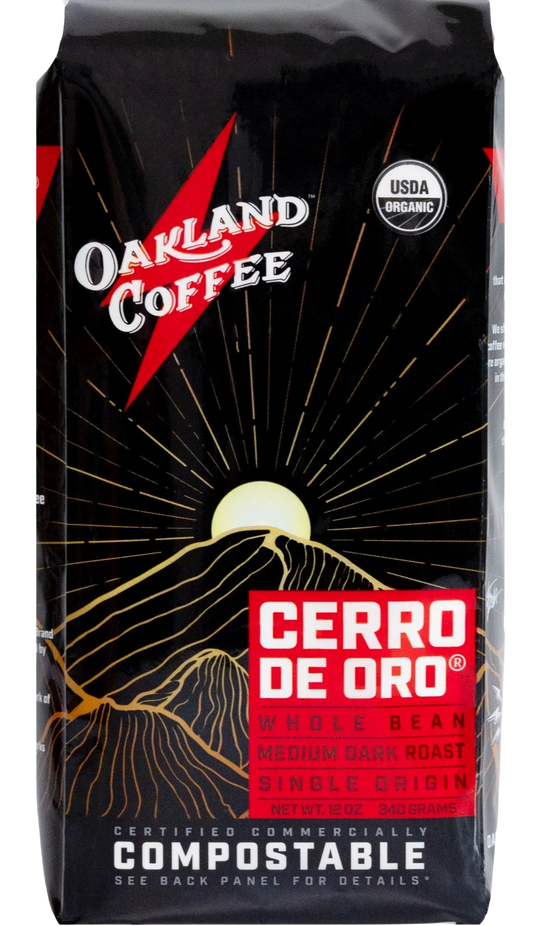 Cerro De Oro Organic Whole Bean Coffee