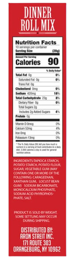 Dinner Roll Dough Mix
