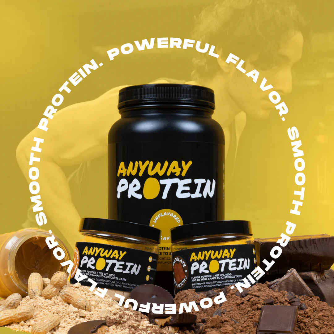 Anyway Protein Unflavored Pea Protein Powder Martie