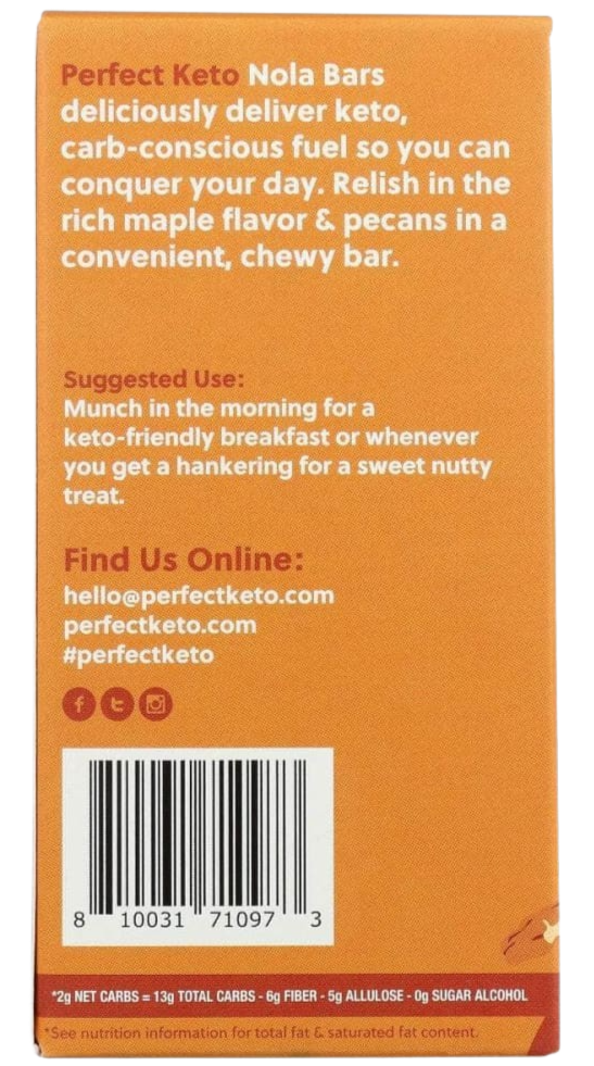 Maple Pecan Granola Bar (4 CT)