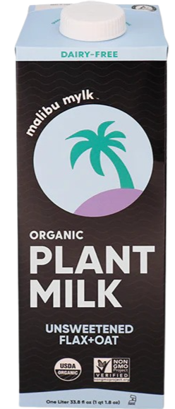 Flax & Oat Unsweetened Organic Plant Milk