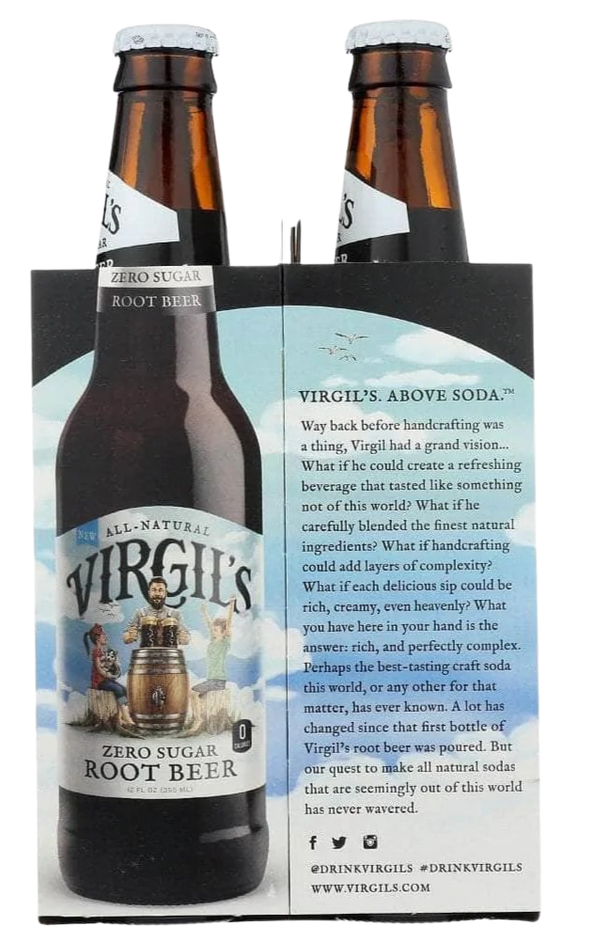 Zero Sugar Rootbeer (4 Pack)