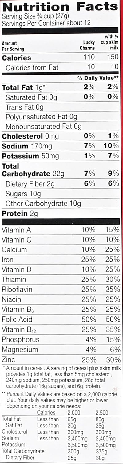 Large Size Lucky Charms