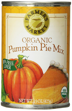 Organic Pumpkin Pie Mix