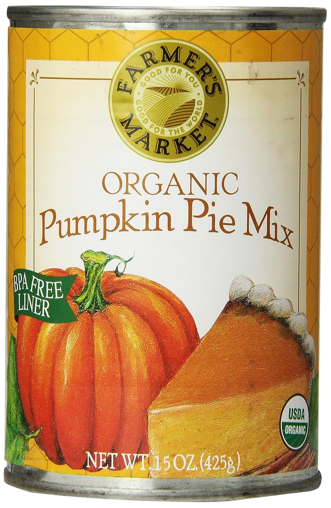 Organic Pumpkin Pie Mix