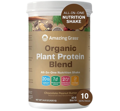 Chocolate Peanut Butter Organic Plant Protein Blend