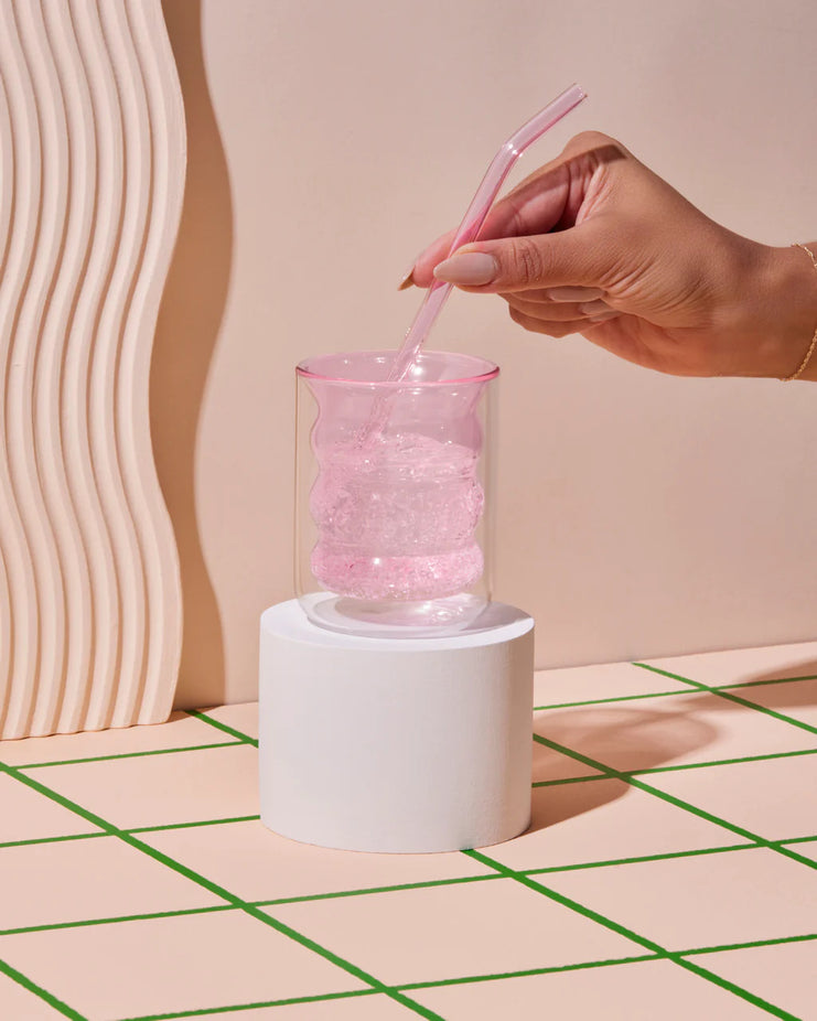 Double Wall Groovy Cup (Pink)