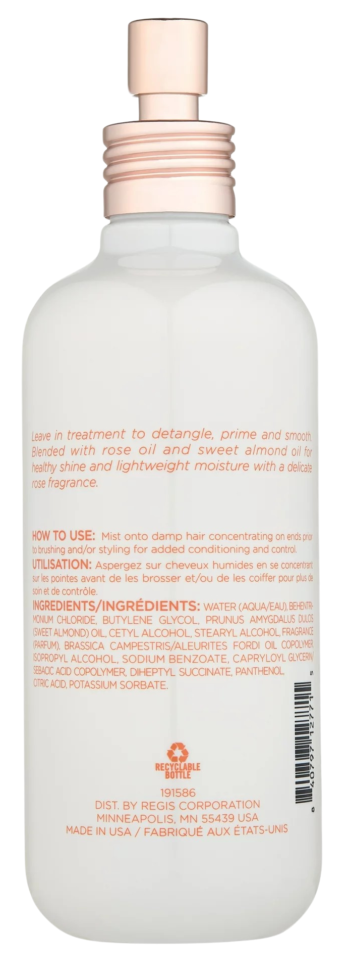 Rose Repair Leave-in Conditioning Spray - Smooth and Detangle