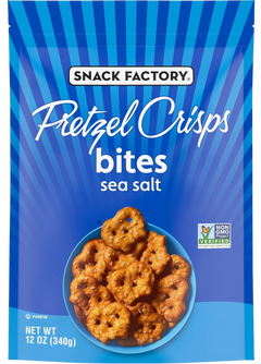 Sea Salt Pretzel Crisps Bites