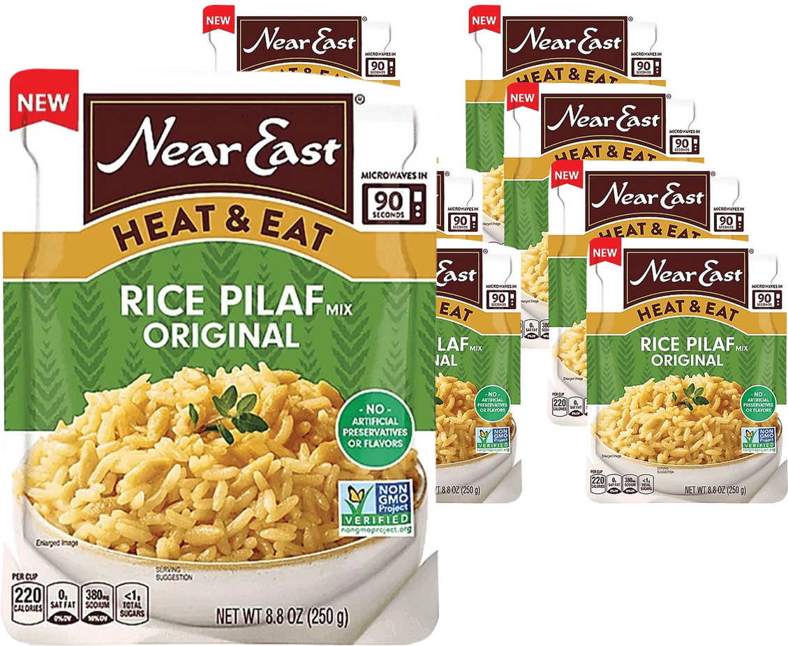 Heat & Eat Rice Pilaf (8 Pack)