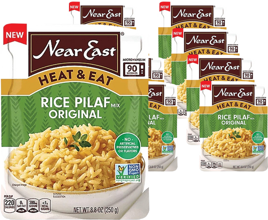Heat & Eat Rice Pilaf (8 Pack)