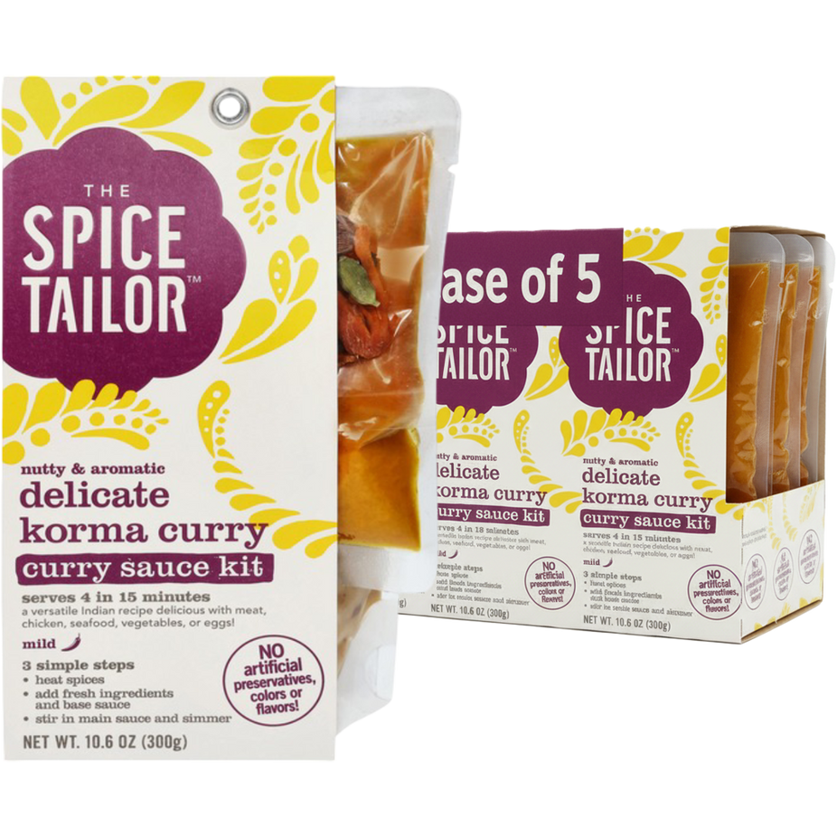 Delicate Korma Curry Sauce Kit (5 Pack)