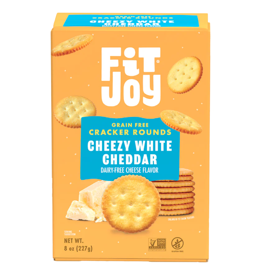 Cheezy White Cheddar Crackers