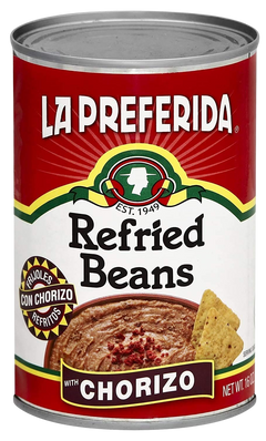 Refried Beans with Chorizo