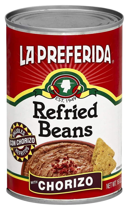 Refried Beans with Chorizo