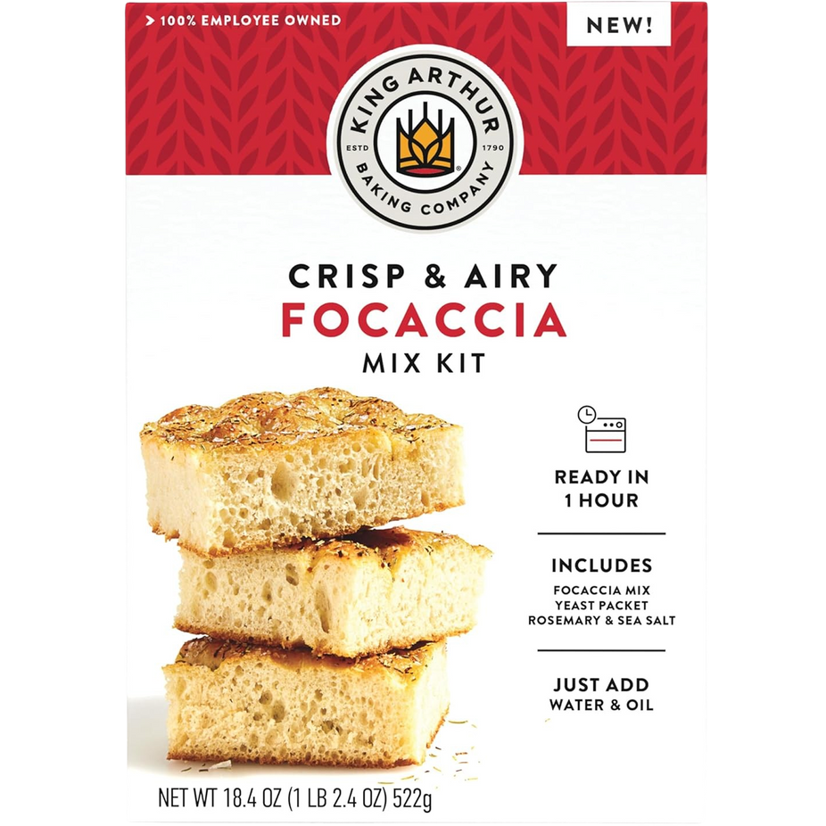 Crisp And Airy Focaccia Mix Kit