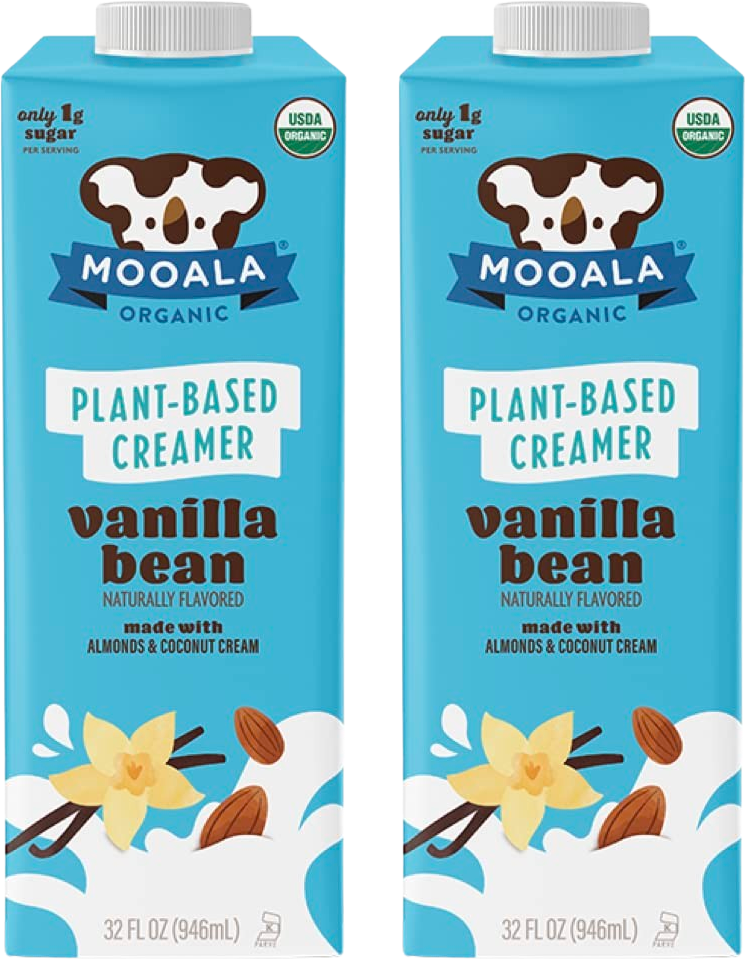 Organic Plant-Based Vanilla Bean Creamer (2 Pack)