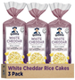 Large Rice Cakes - White Cheddar (3 Pack)