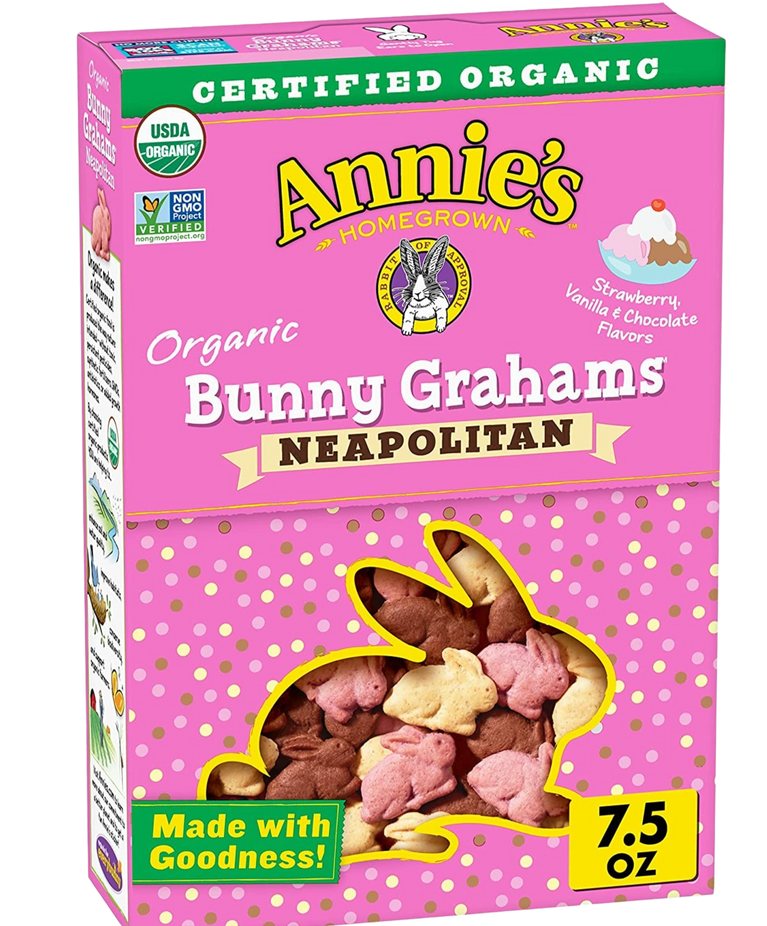 Organic Neapolitan Bunny Graham Crackers