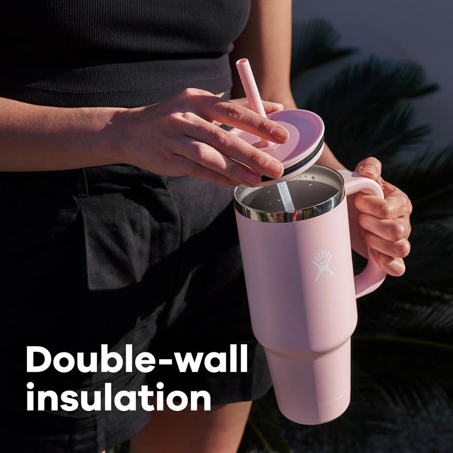 32oz All Around Travel Tumbler - Trillium Pink