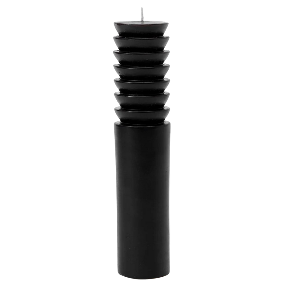 Totem Candle Large - Black