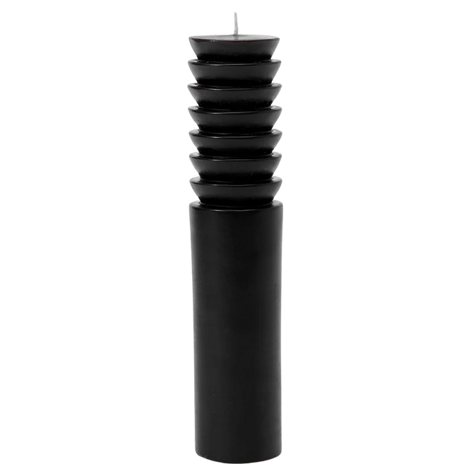 Totem Candle Large - Black