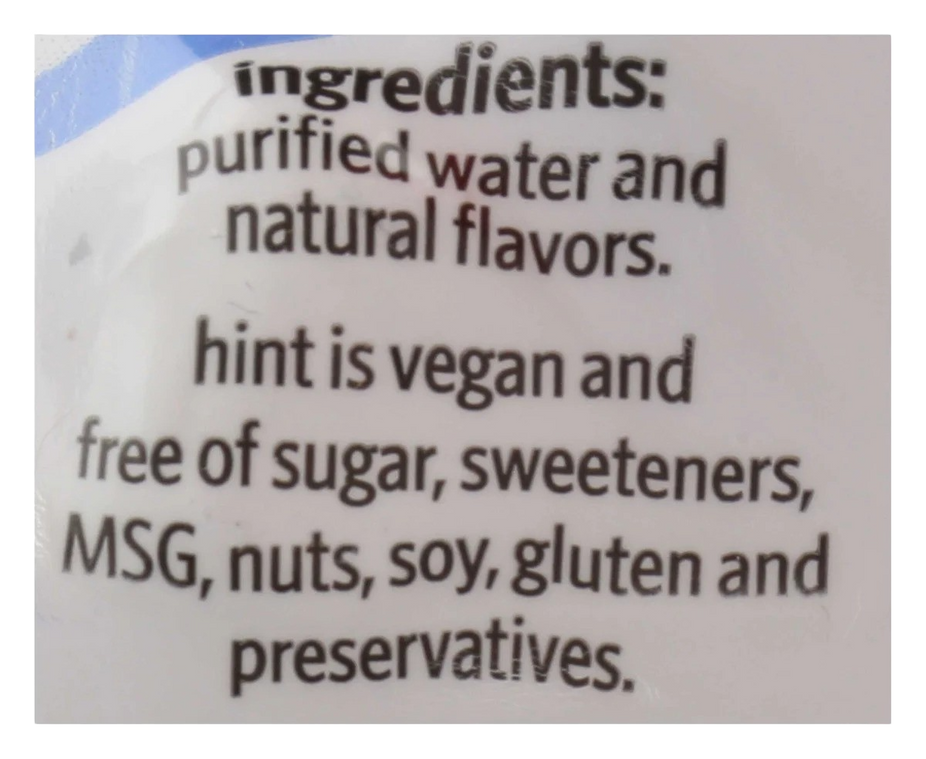 Hint Blackberry Flavored Water (6 Pack)