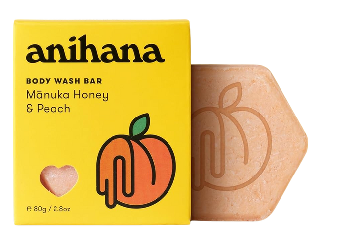 Peach and Manuka Body Wash Bar