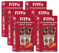 Fruit Strips Strawberry (6 Pack)