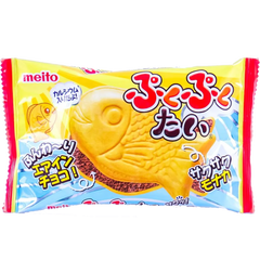 Pukupuku Tai Fish-Shaped Chocolate Wafer
