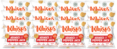 Asiago & Pepper Jack Cheese Crisps (12 CT)