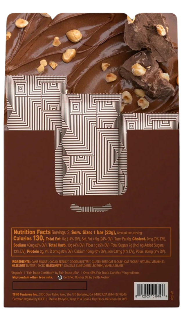 Choc Hazelnuts Bar (10 Pack)