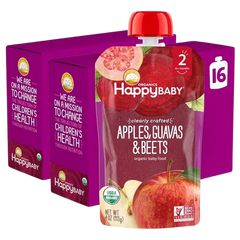 Organics Clearly Crafted Stage 2 Apples, Guavas & Beets (16 CT)