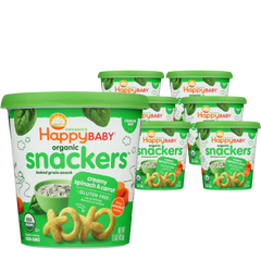 Organic Creamy Spinach & Carrot Baby Food (6 Pack)