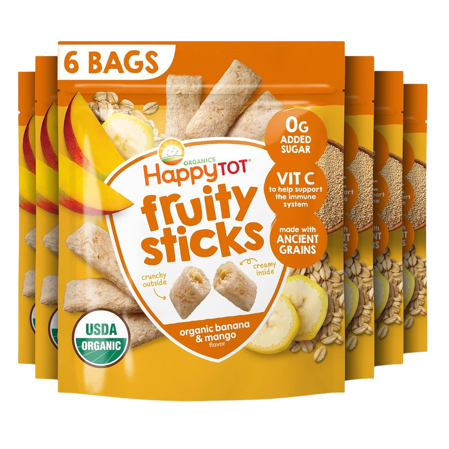 Banana Mango & Oat Fruity Sticks (6 Pack)