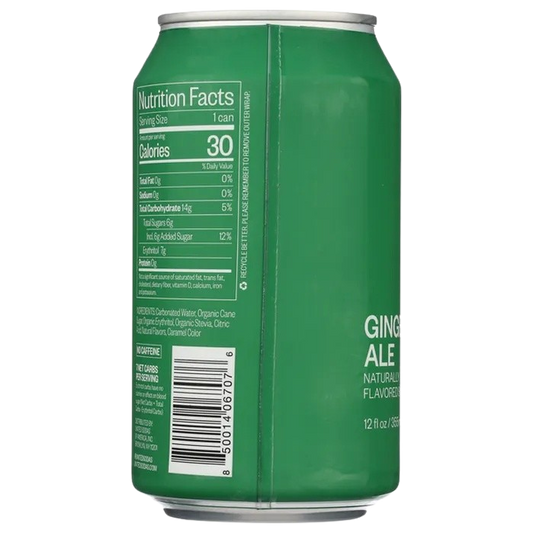 Gingery Ale Sodas (12 Pack)