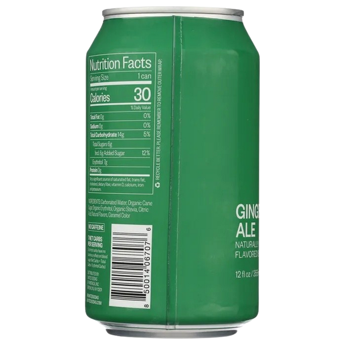 Gingery Ale Sodas (12 Pack)