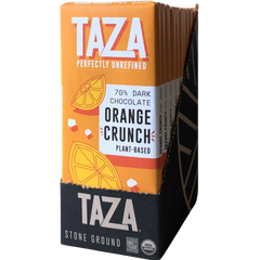 Organic Orange Crunch Dark Chocolate Bar (10 CT)