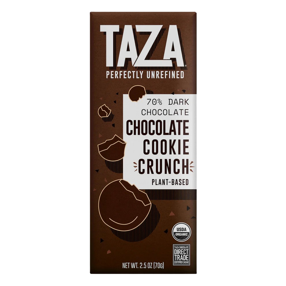 Organic Chocolate Cookie Crunch Dark Chocolate Bar (10 CT)