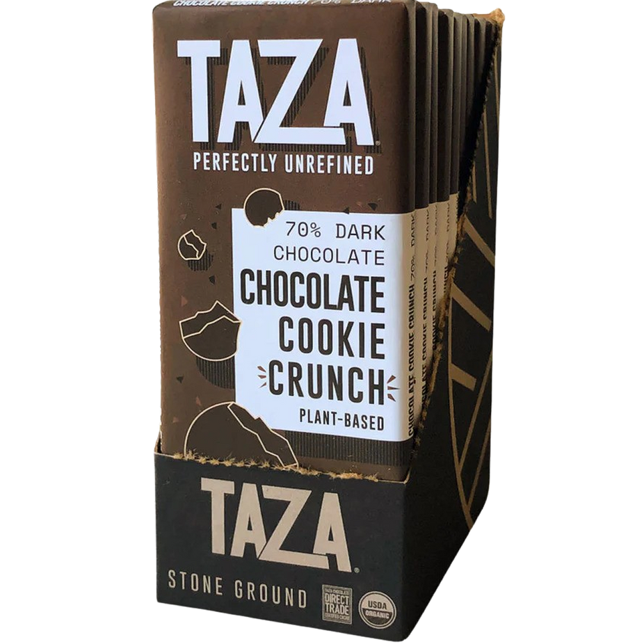 Organic Chocolate Cookie Crunch Dark Chocolate Bar (10 CT)