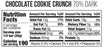 Organic Chocolate Cookie Crunch Dark Chocolate Bar (10 CT)