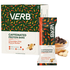 Chocolate Chip Peanut Butter Caffeinated Protein Bar (12 CT)