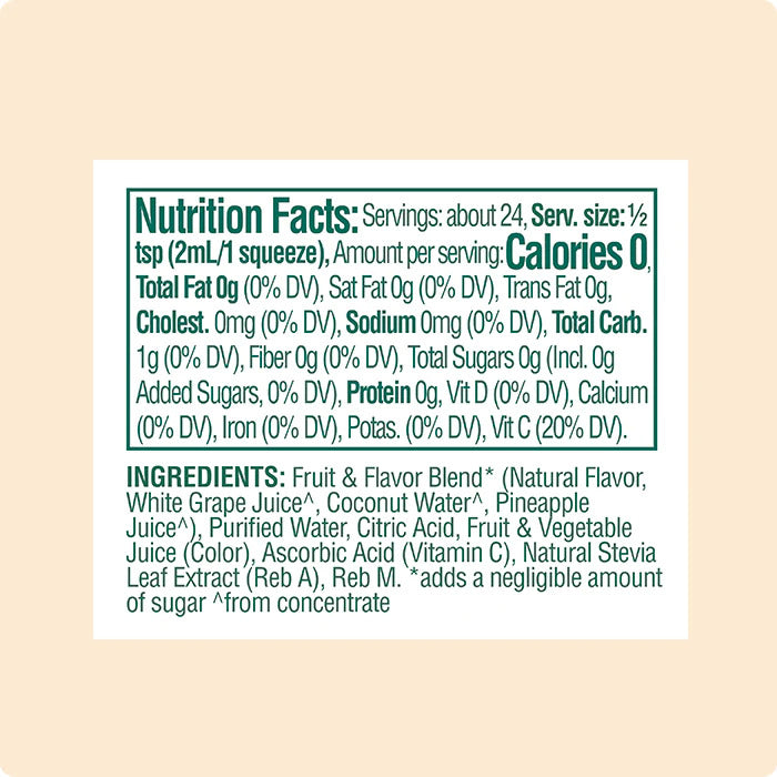 Coconut Pineapple Water Enhancer (6 Pack)