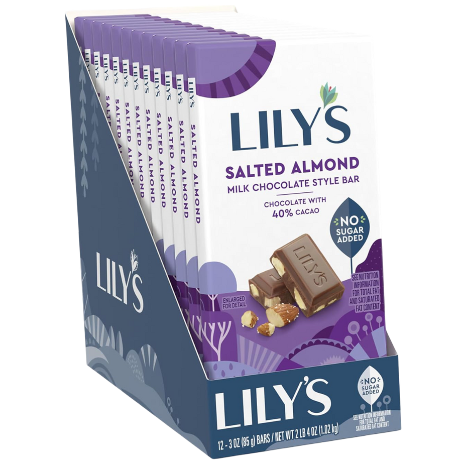 Salted Almond Milk Chocolate Bar (12 CT)