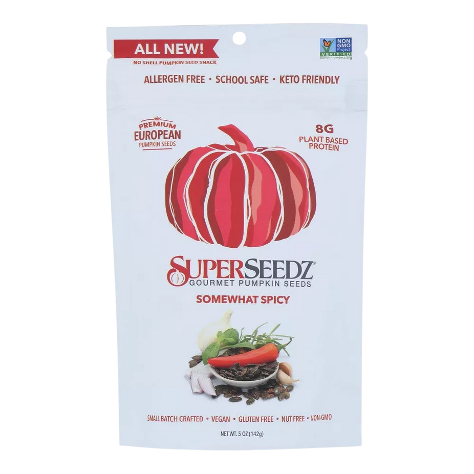 Somewhat Spicy Pumpkin Seeds (6 Pack)