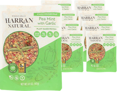 Pea Mint with Garlic Bulgur Wheat Pilaf (8 Pack)