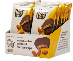 Almond Butter Cups 55% Dark Chocolate (12 Pack)