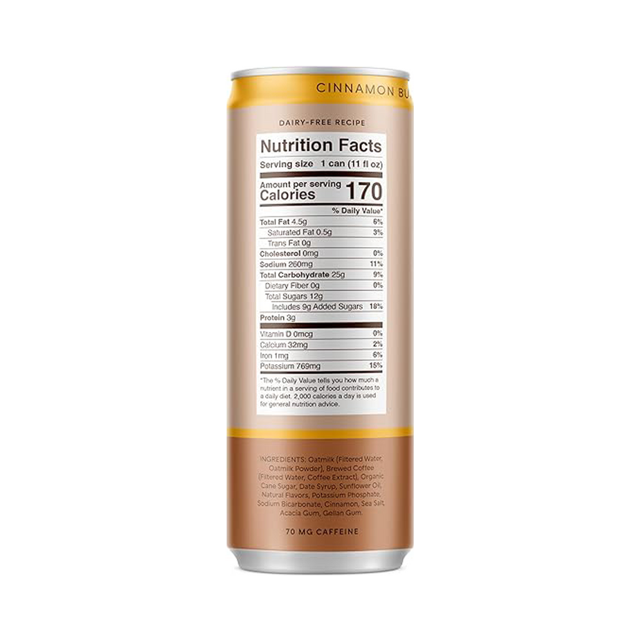 Cinnamon Bun Oat Milk Latte (12 Pack)